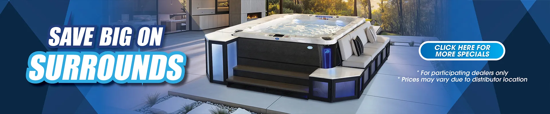 Calspas hot tub being used in a family setting - Sandy Springs