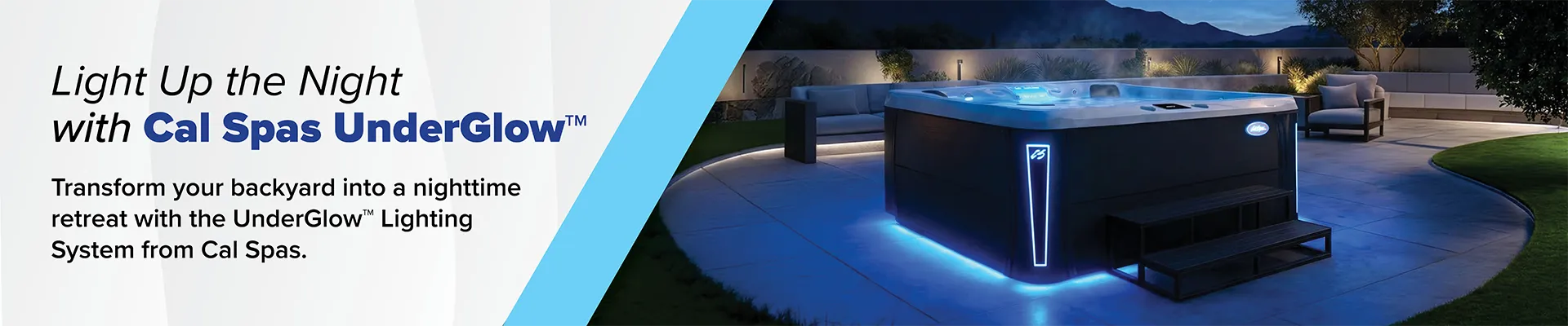 Calspas hot tub being used in a family setting - Sandy Springs